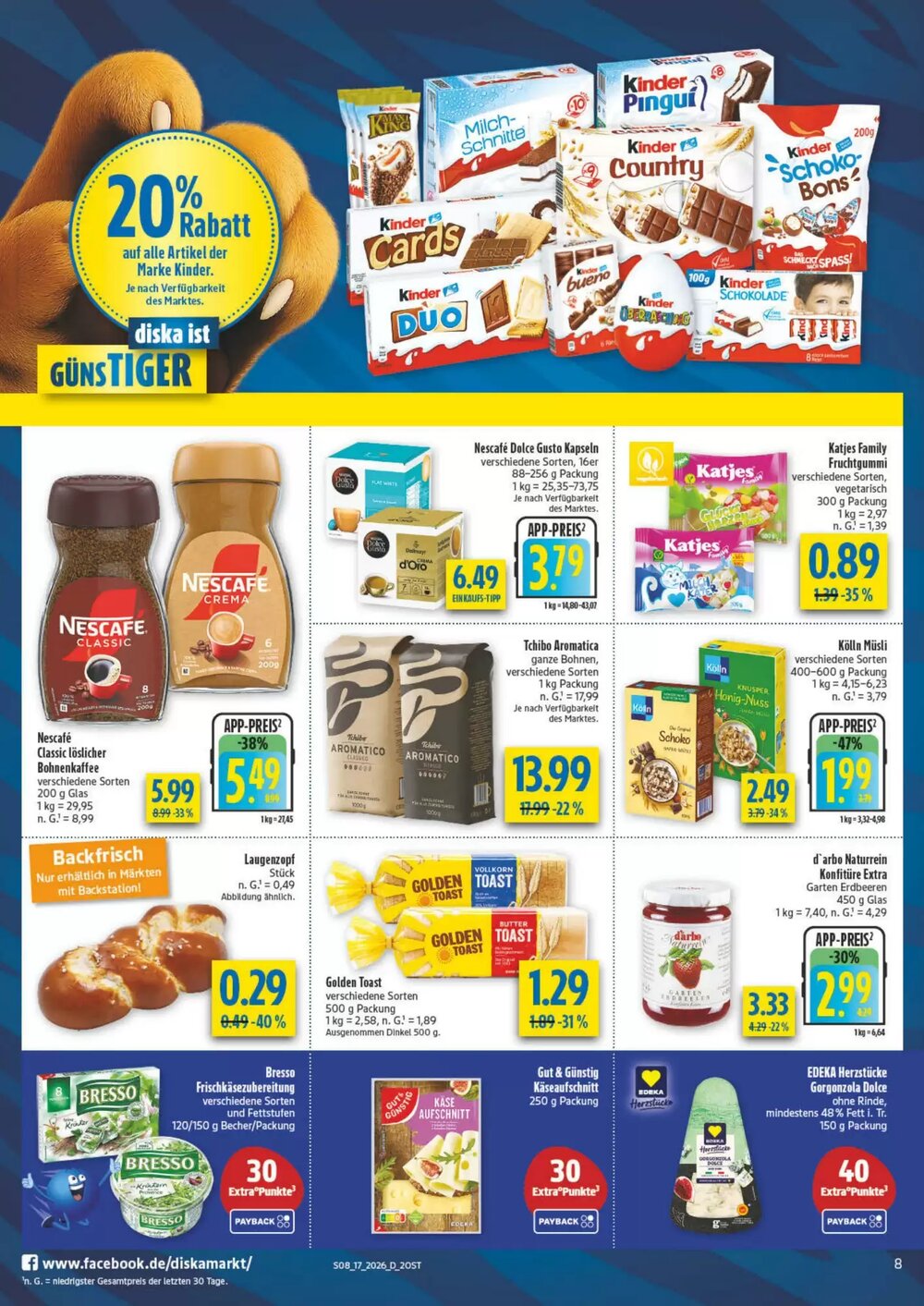 diska Prospekt (ab 20.04.2026) zum Blättern - Seite 8