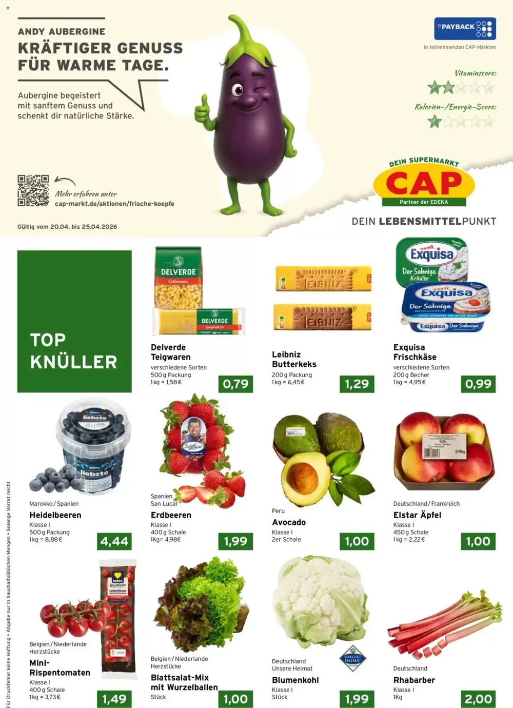 CAP Markt Prospekt (ab 20.04.2026) zum Blättern - Seite 1