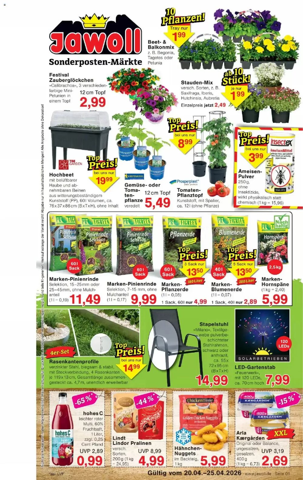 Jawoll Prospekt (ab 20.04.2026) zum Blättern - Seite 1