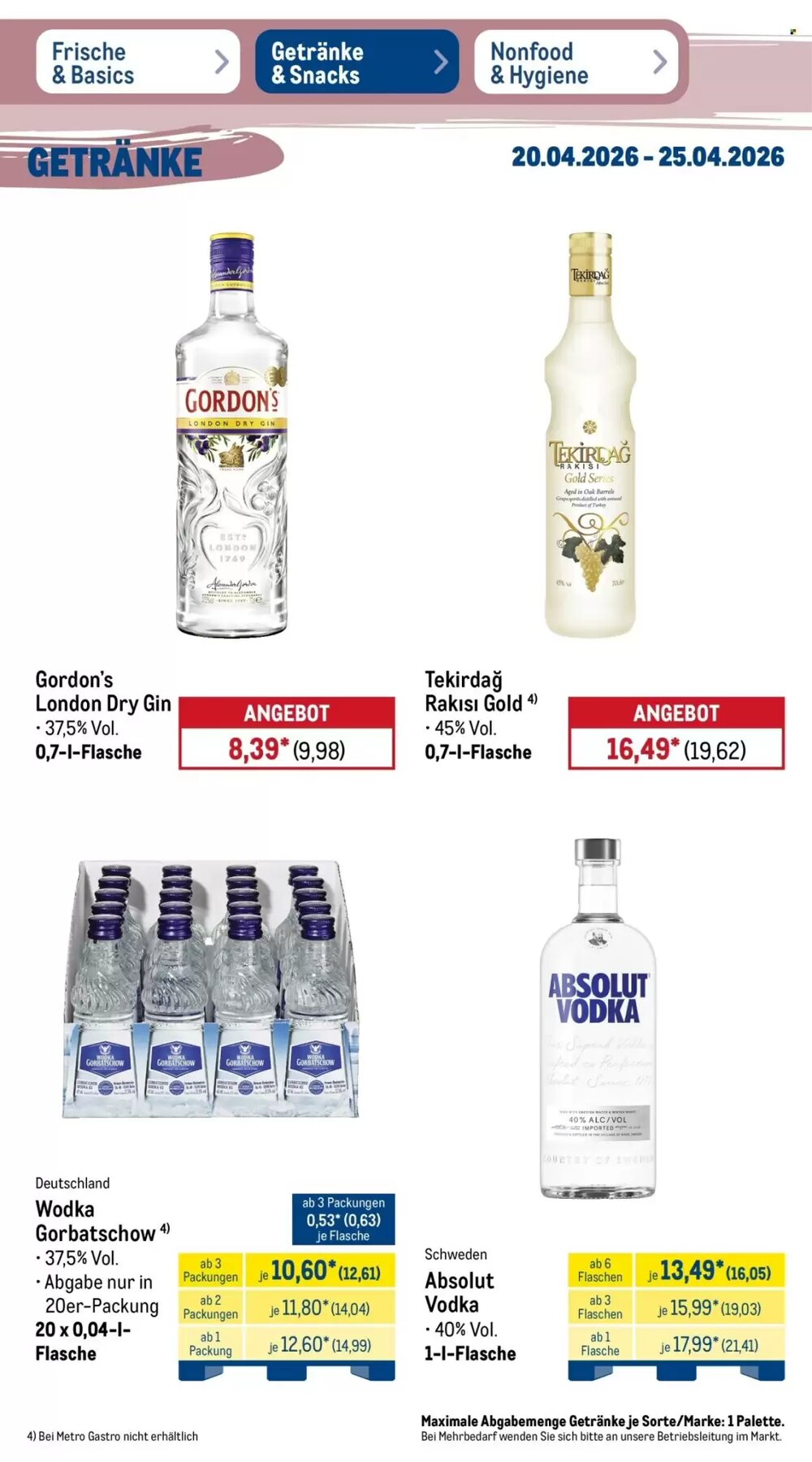 METRO Prospekt (ab 20.04.2026) zum Blättern - Seite 31