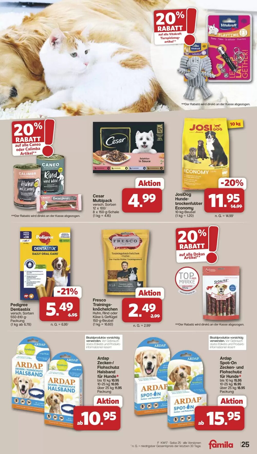 Famila Nord West Prospekt (ab 20.04.2026) zum Blättern - Seite 27