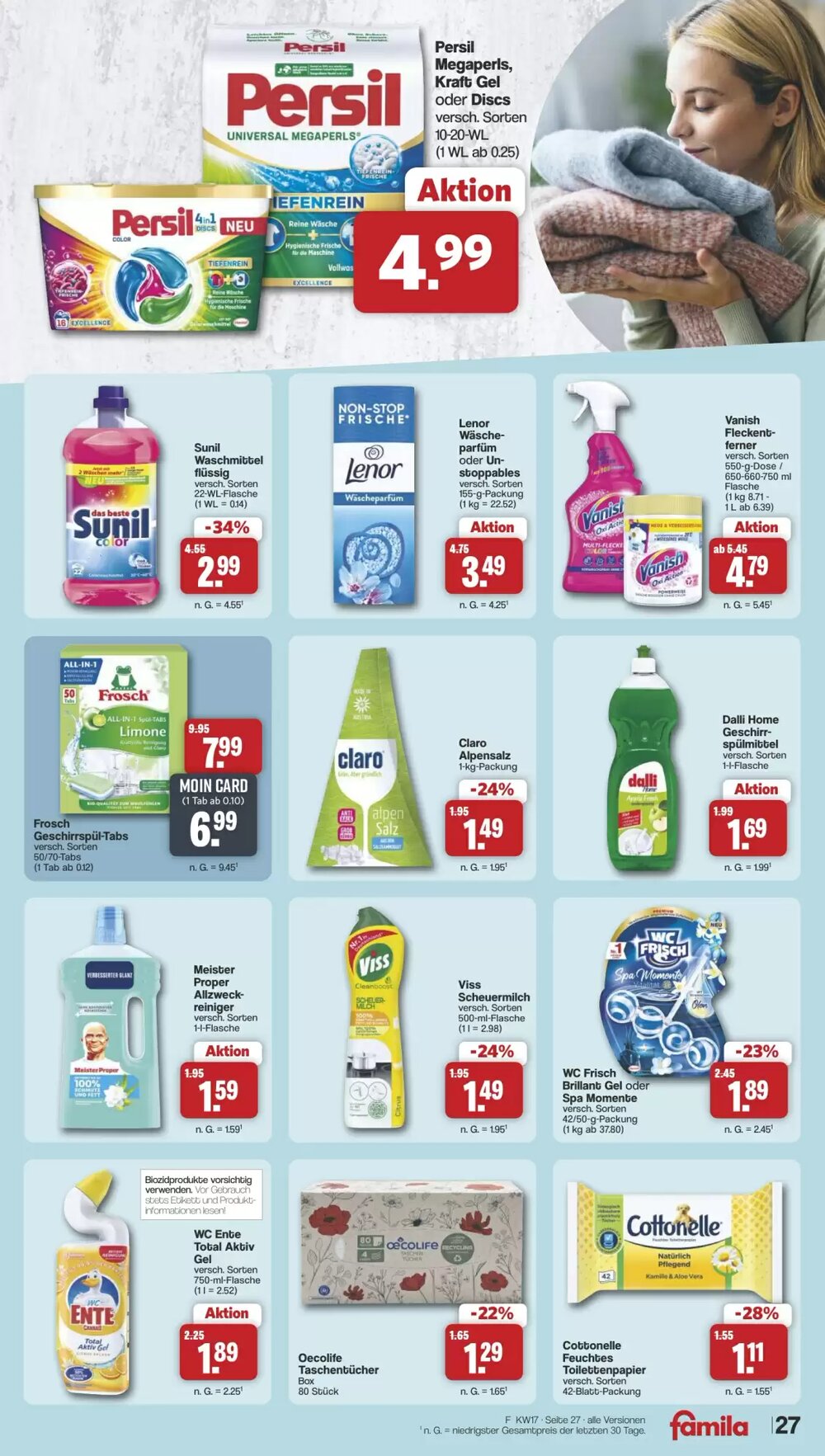 Famila Nord West Prospekt (ab 20.04.2026) zum Blättern - Seite 29