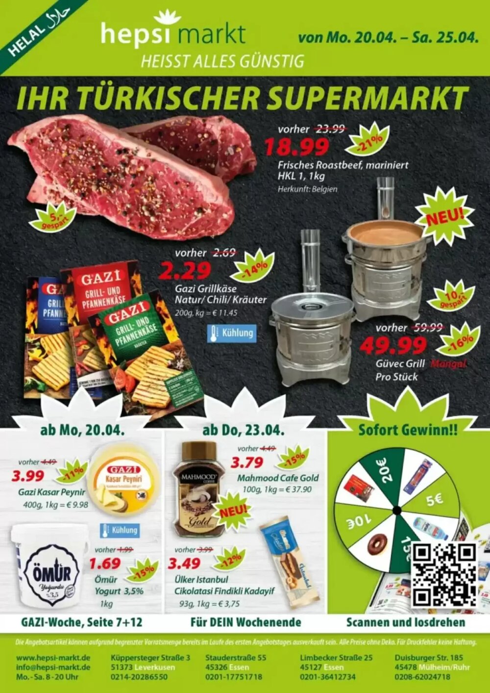 Hepsi-Markt Prospekt (ab 20.04.2026) zum Blättern - Seite 1