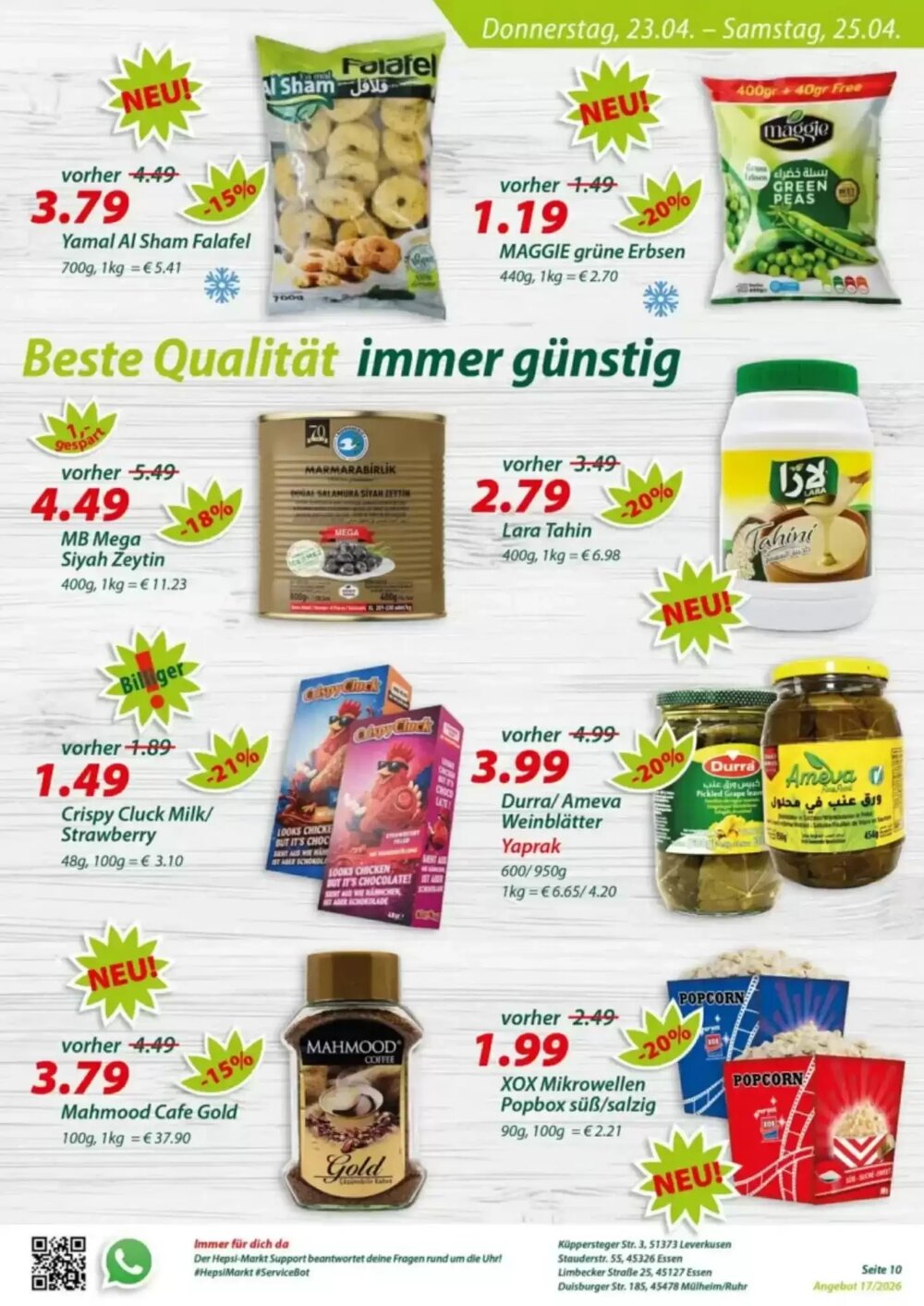 Hepsi-Markt Prospekt (ab 20.04.2026) zum Blättern - Seite 10