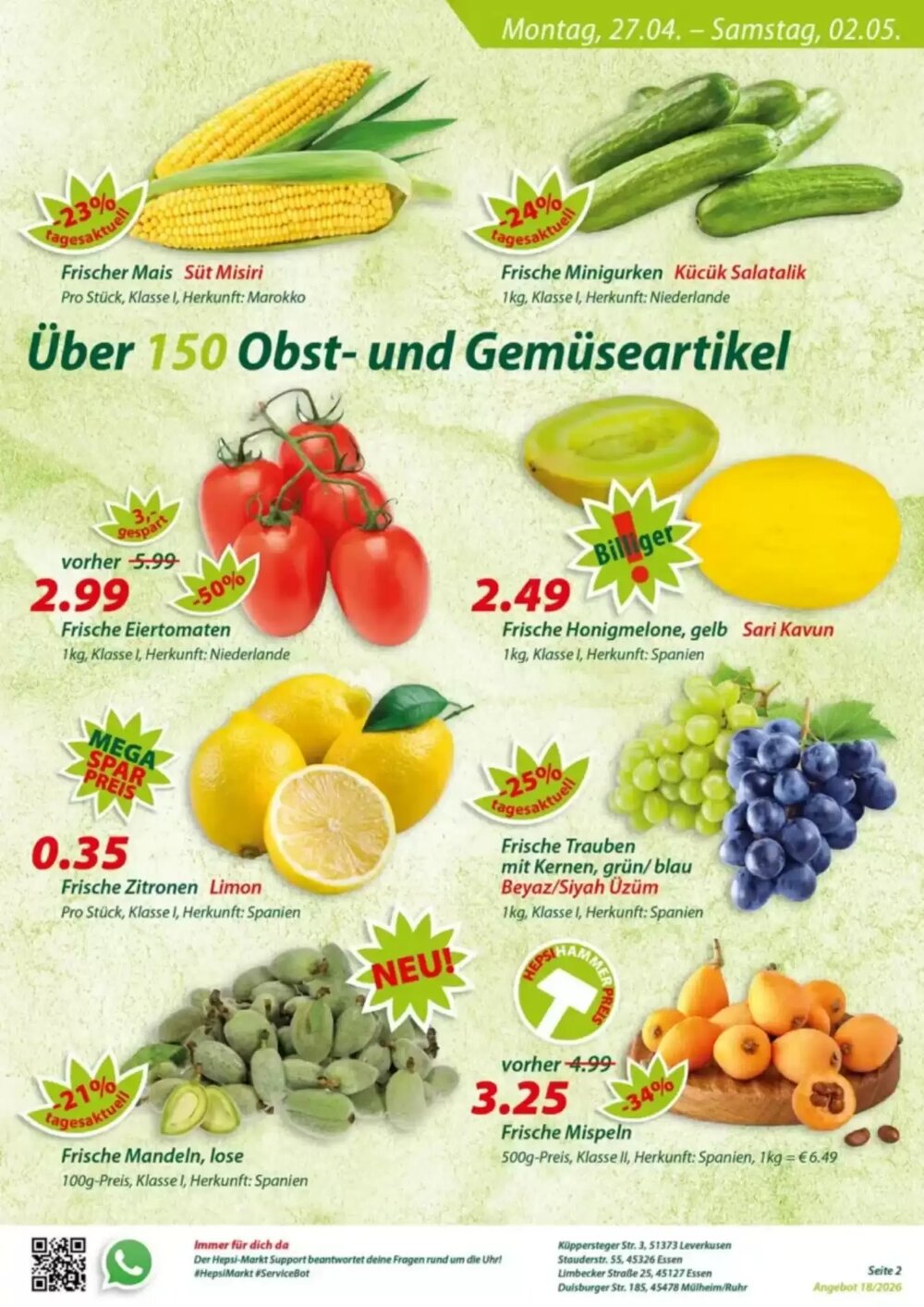 Hepsi-Markt Prospekt (ab 20.04.2026) zum Blättern - Seite 14