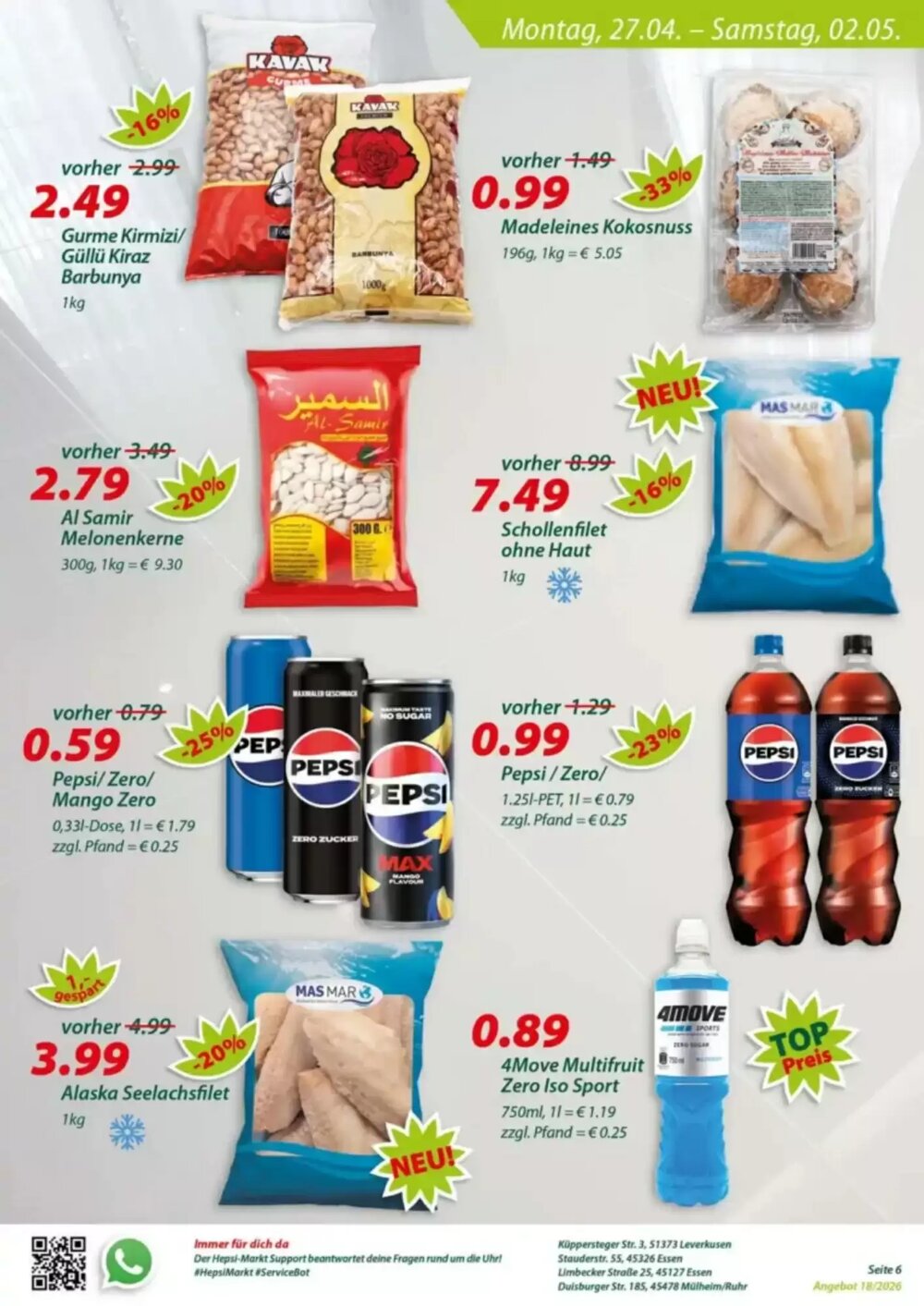 Hepsi-Markt Prospekt (ab 20.04.2026) zum Blättern - Seite 18