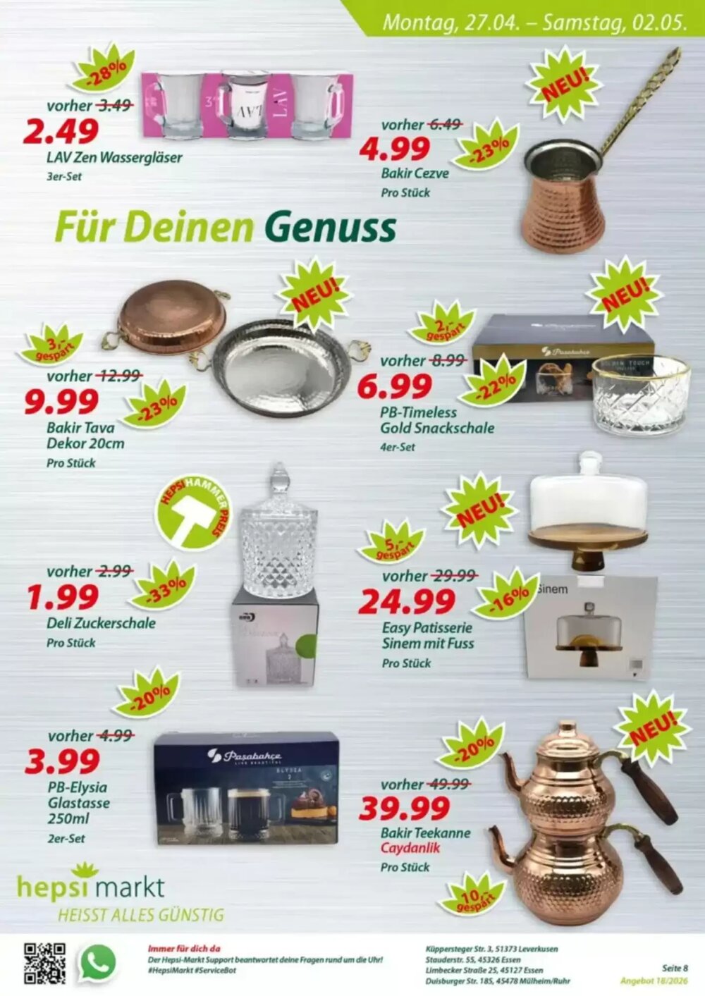 Hepsi-Markt Prospekt (ab 20.04.2026) zum Blättern - Seite 20