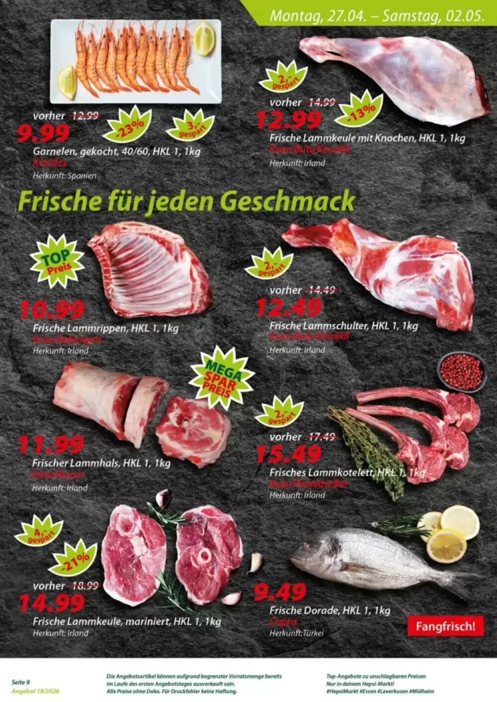 Hepsi-Markt Prospekt (ab 20.04.2026) zum Blättern - Seite 21