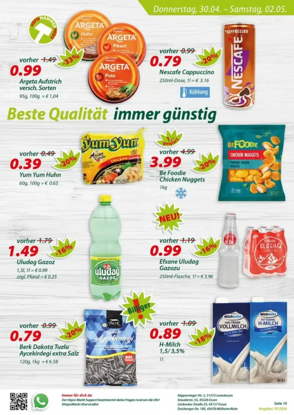 Hepsi-Markt Prospekt (ab 20.04.2026) zum Blättern - Seite 22