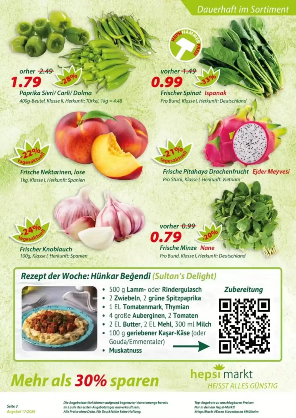 Hepsi-Markt Prospekt (ab 20.04.2026) zum Blättern - Seite 3