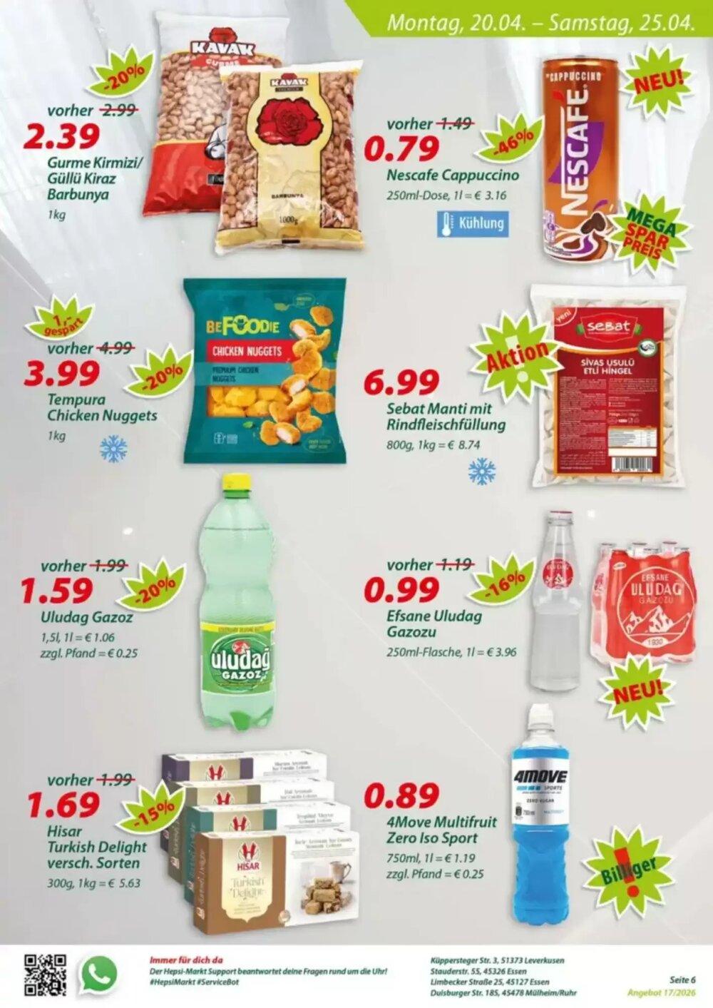 Hepsi-Markt Prospekt (ab 20.04.2026) zum Blättern - Seite 6