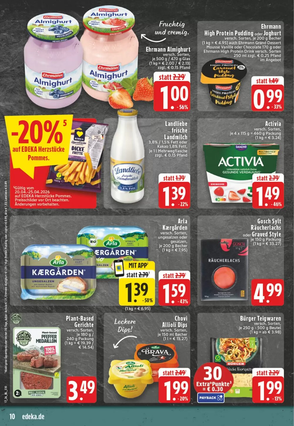EDEKA Vogl Prospekt (ab 20.04.2026) zum Blättern - Seite 10