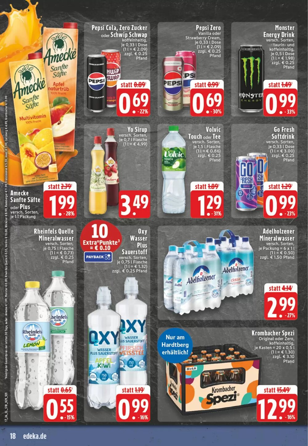 EDEKA Vogl Prospekt (ab 20.04.2026) zum Blättern - Seite 18