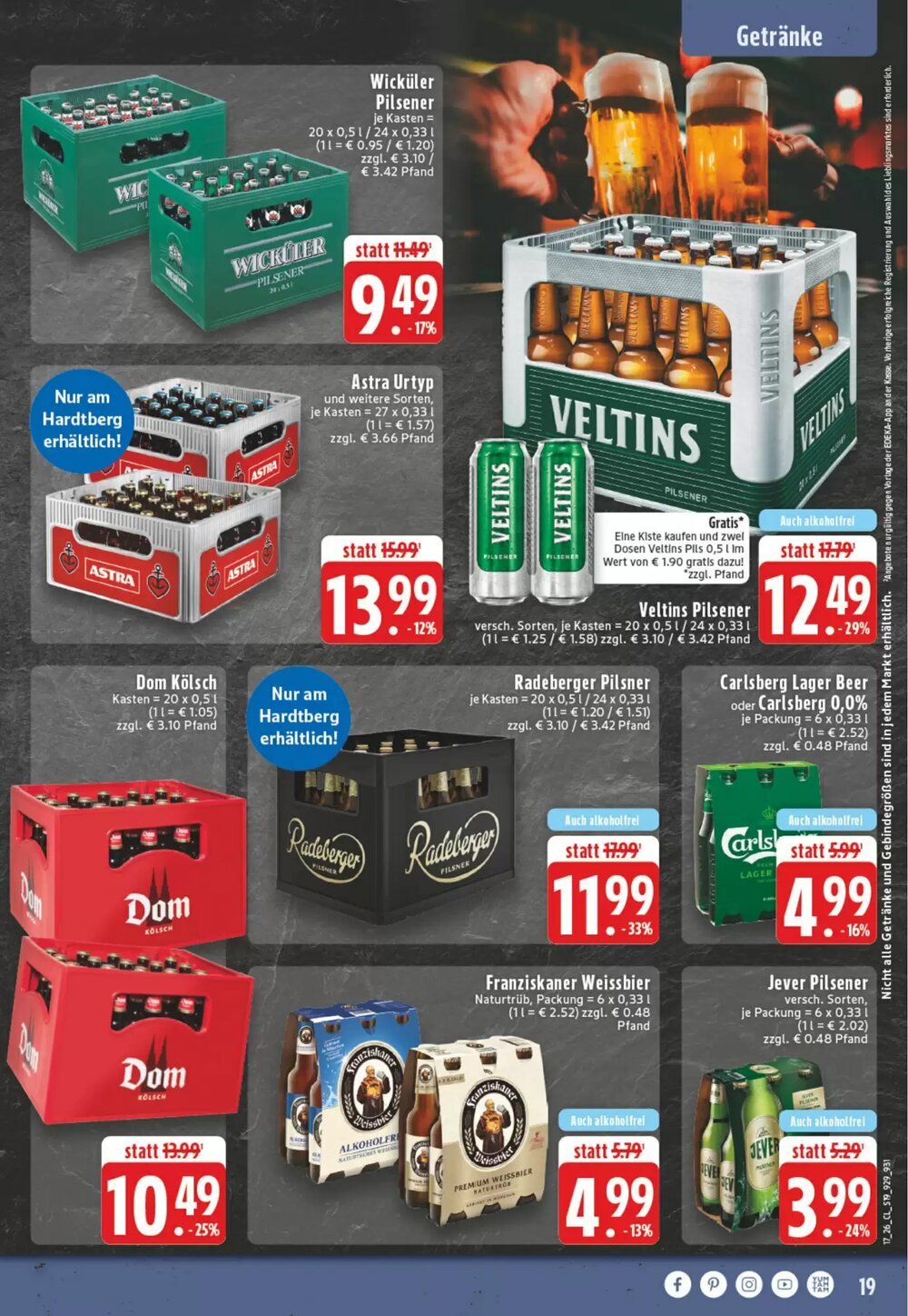 EDEKA Vogl Prospekt (ab 20.04.2026) zum Blättern - Seite 19