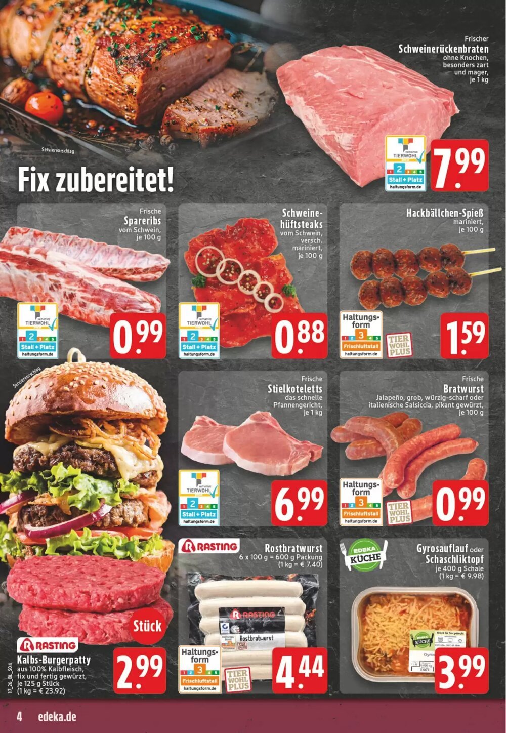 EDEKA Vogl Prospekt (ab 20.04.2026) zum Blättern - Seite 4