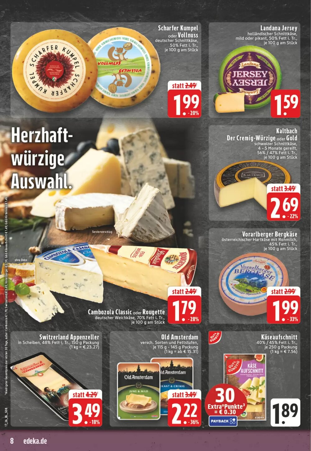 EDEKA Vogl Prospekt (ab 20.04.2026) zum Blättern - Seite 8