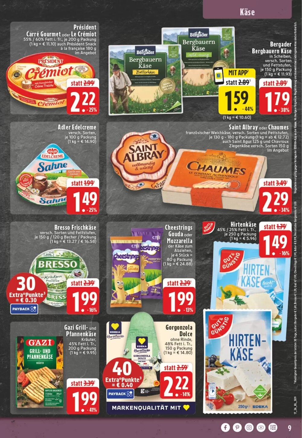 EDEKA Vogl Prospekt (ab 20.04.2026) zum Blättern - Seite 9