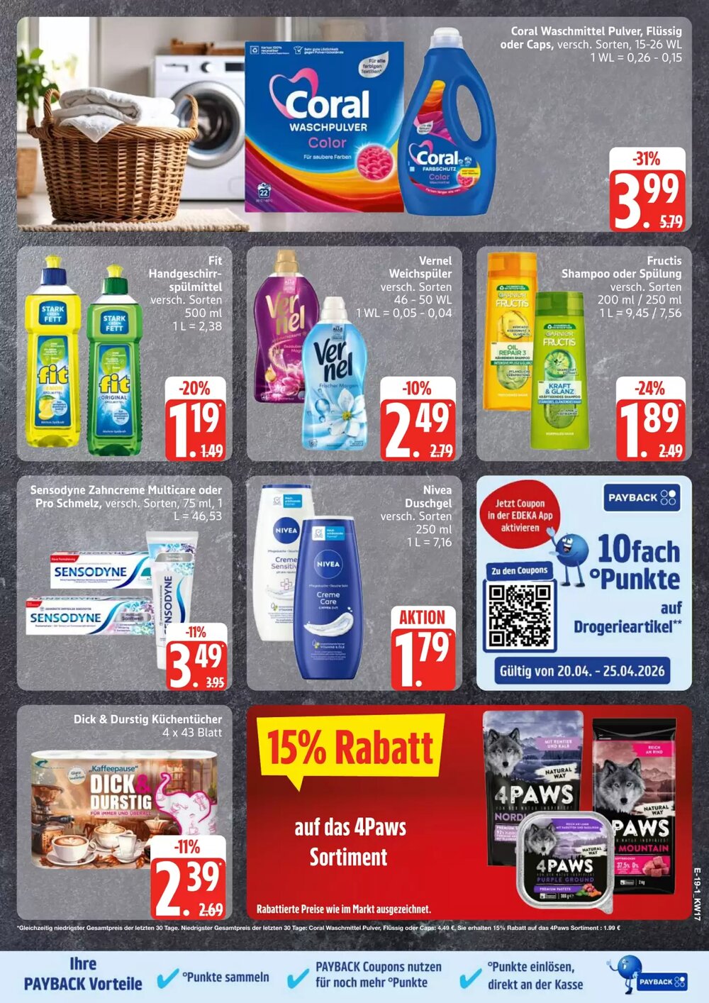 EDEKA Stralsund Prospekt (ab 20.04.2026) zum Blättern - Seite 25