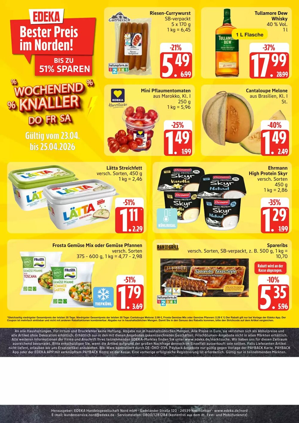 Edeka Aktiv Markt Prospekt (ab 20.04.2026) zum Blättern - Seite 26