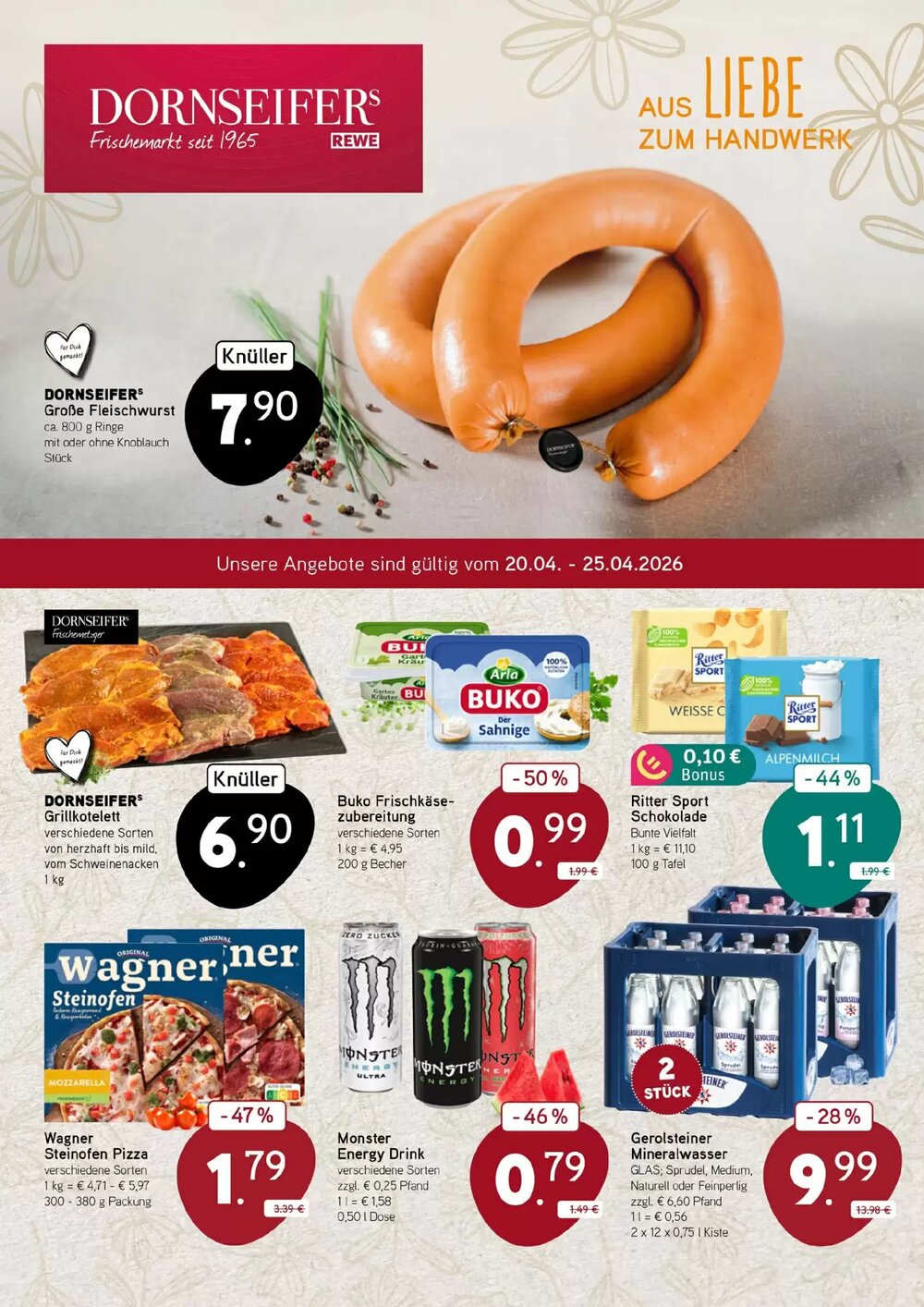 Dornseifer Prospekt (ab 20.04.2026) zum Blättern - Seite 1
