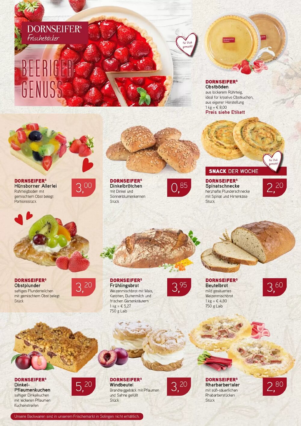 Dornseifer Prospekt (ab 20.04.2026) zum Blättern - Seite 6