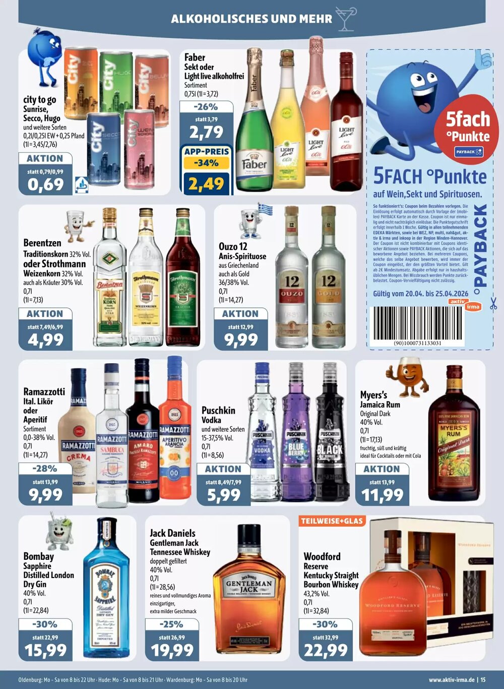 Aktiv Irma Prospekt (ab 20.04.2026) zum Blättern - Seite 15