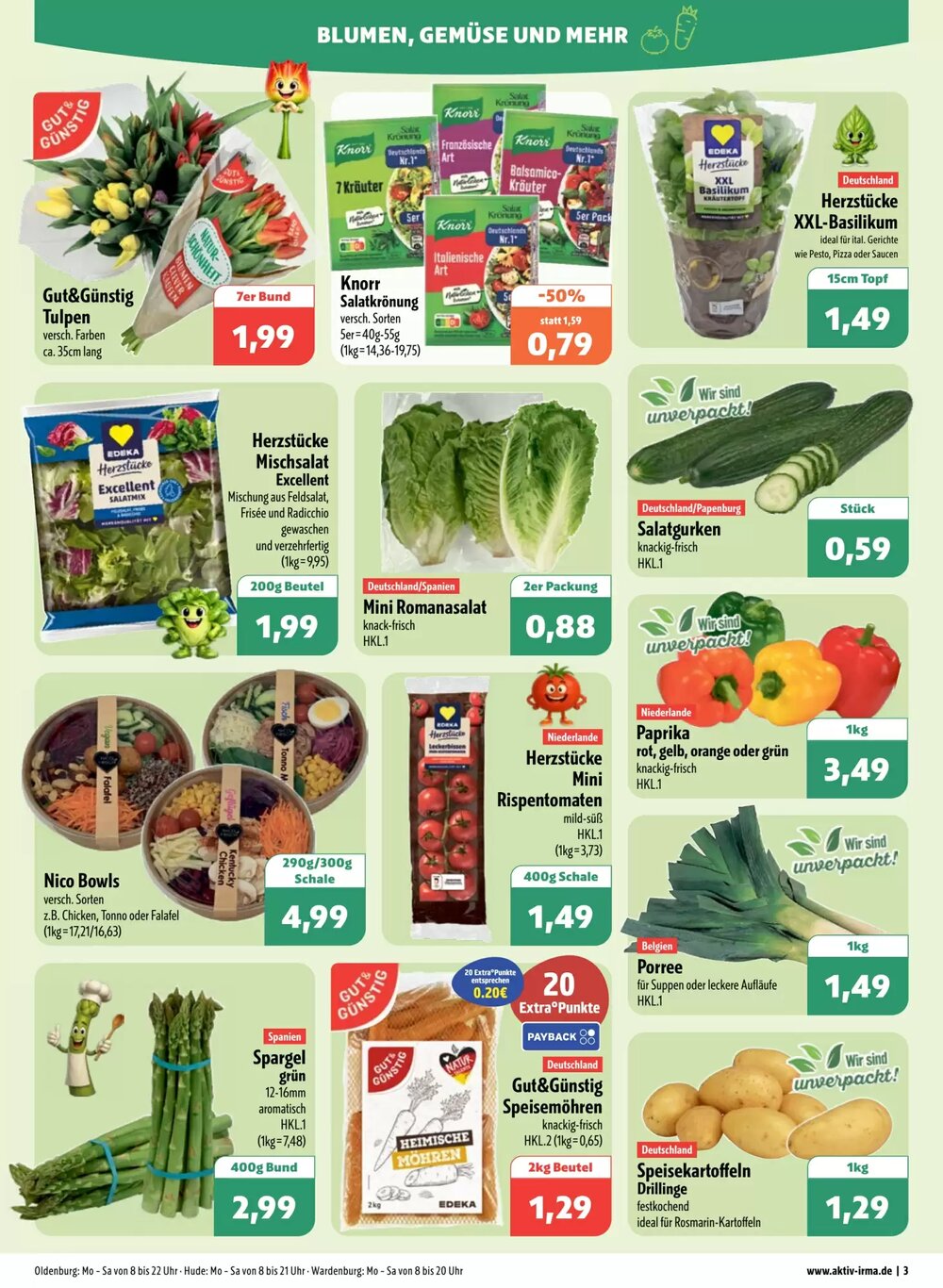 Aktiv Irma Prospekt (ab 20.04.2026) zum Blättern - Seite 3