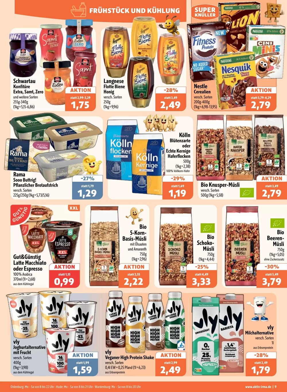 Aktiv Irma Prospekt (ab 20.04.2026) zum Blättern - Seite 9