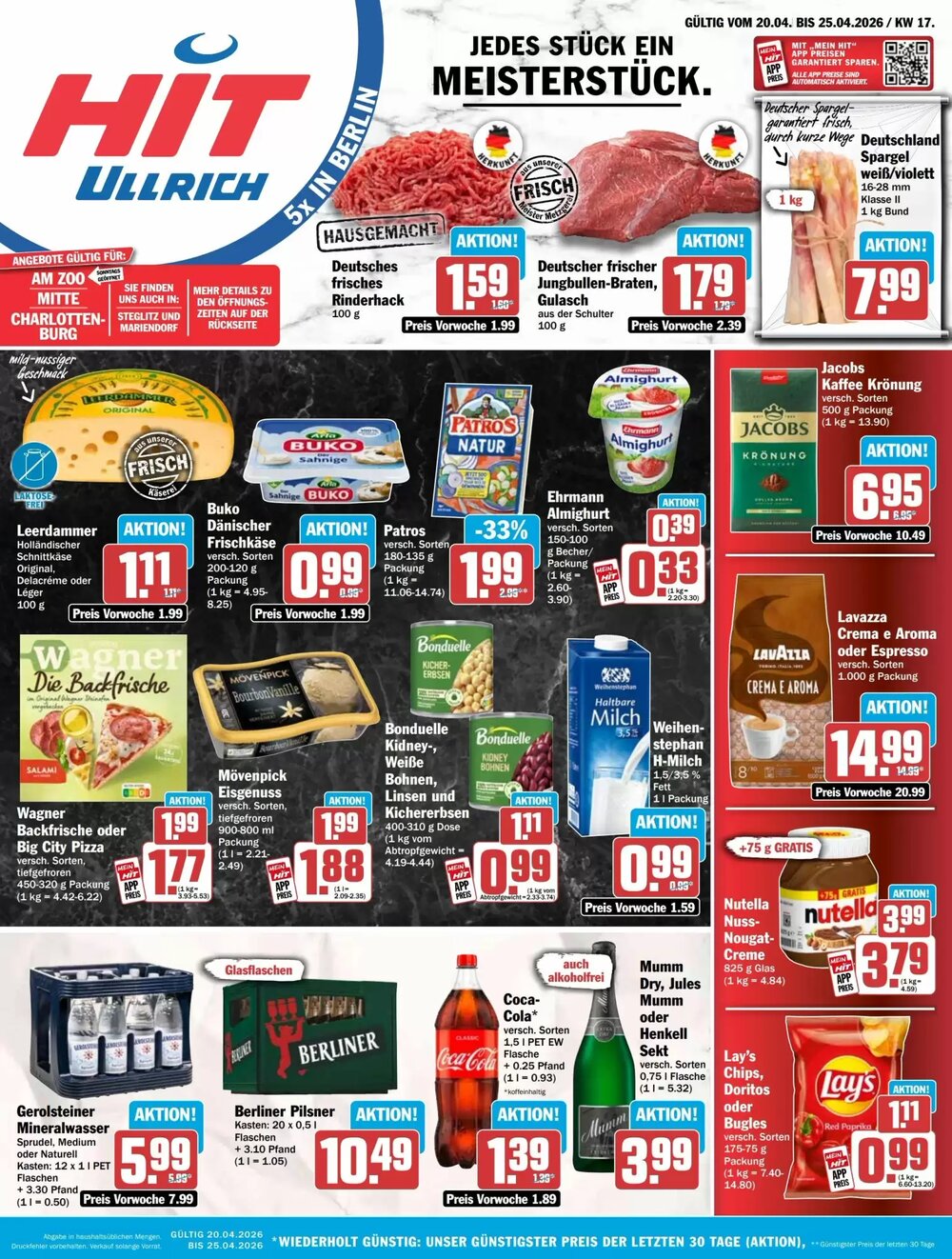 HIT Ullrich Prospekt (ab 20.04.2026) zum Blättern - Seite 1