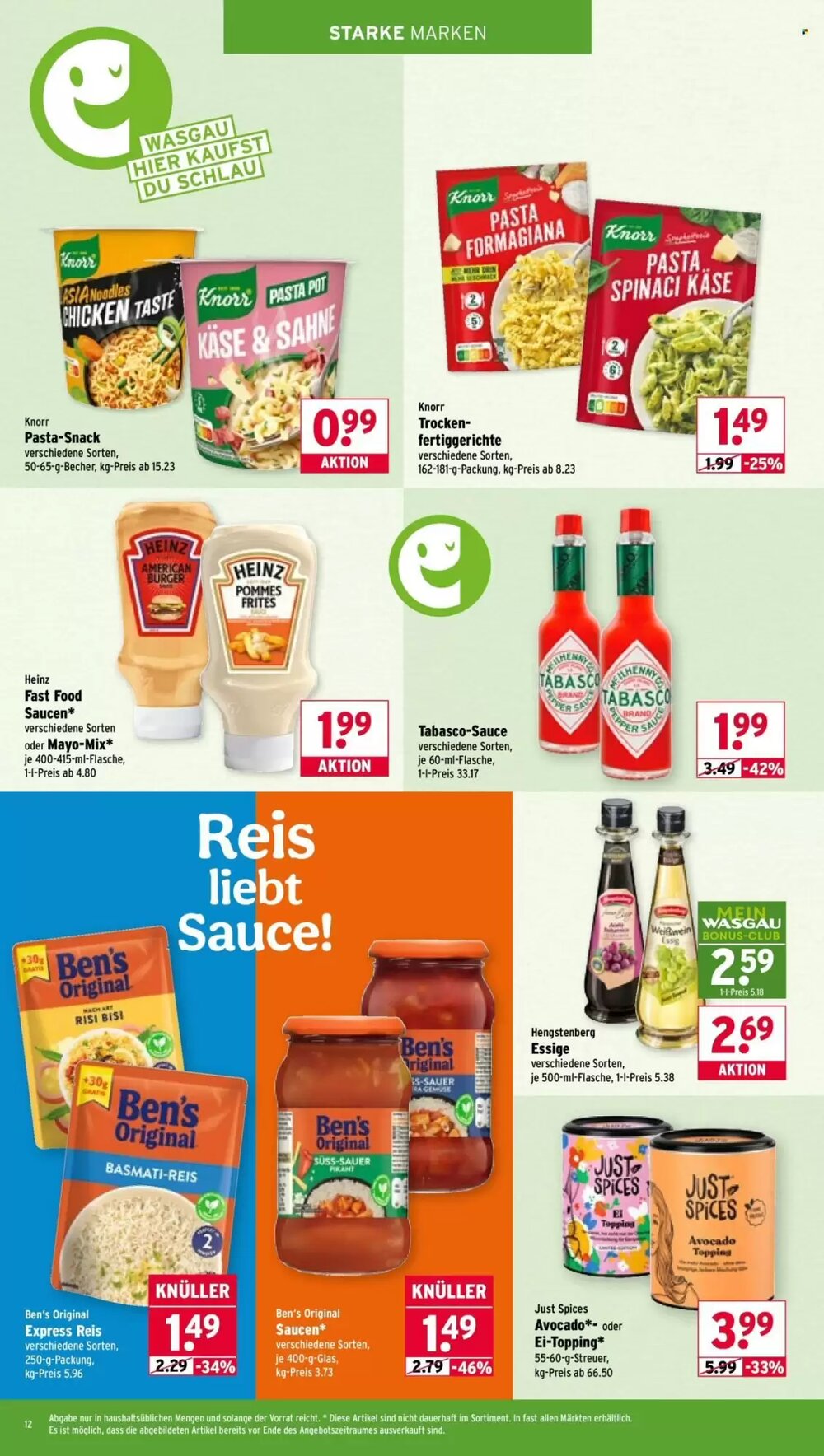Wasgau Prospekt (ab 20.04.2026) zum Blättern - Seite 12