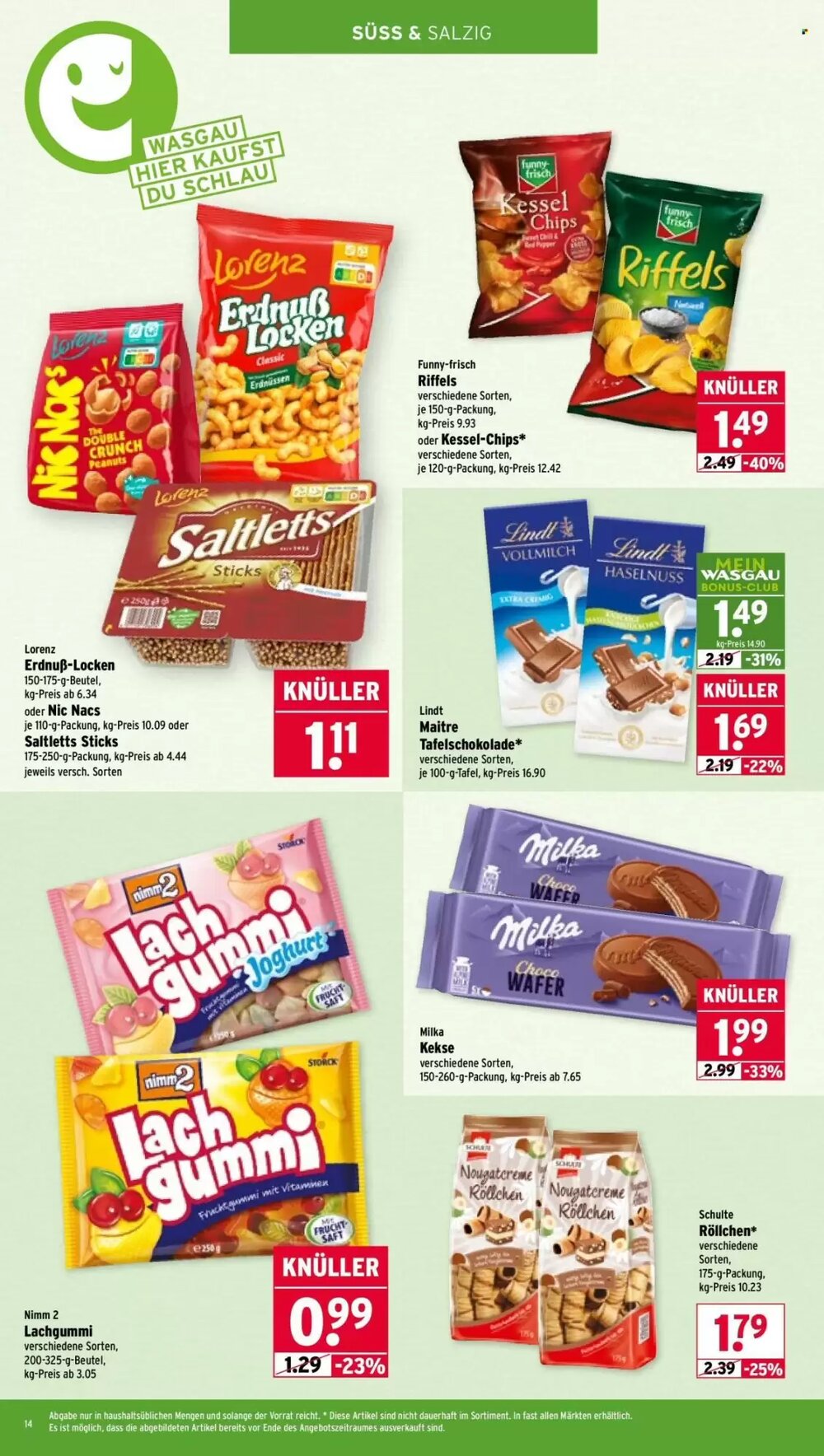 Wasgau Prospekt (ab 20.04.2026) zum Blättern - Seite 14