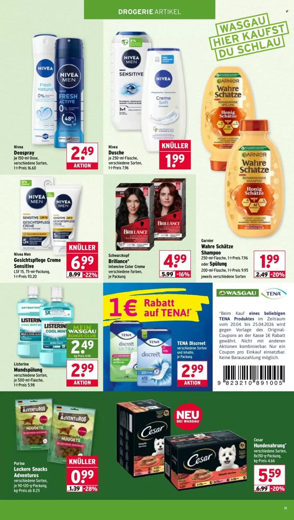 Wasgau Prospekt (ab 20.04.2026) zum Blättern - Seite 19