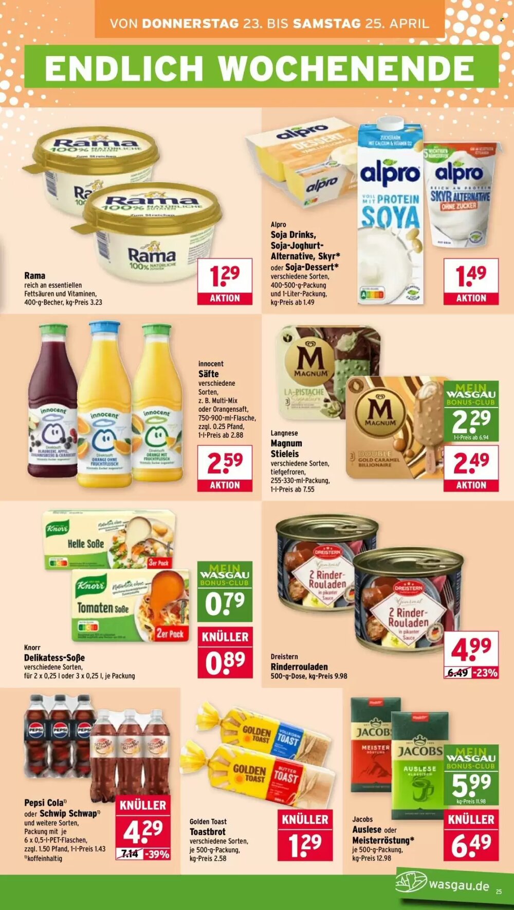Wasgau Prospekt (ab 20.04.2026) zum Blättern - Seite 25