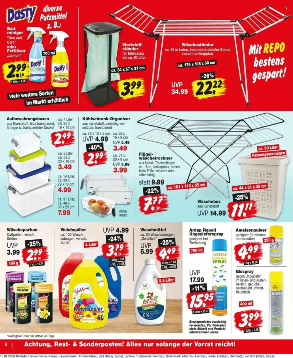 Repo Markt Prospekt (ab 20.04.2026) zum Blättern - Seite 8