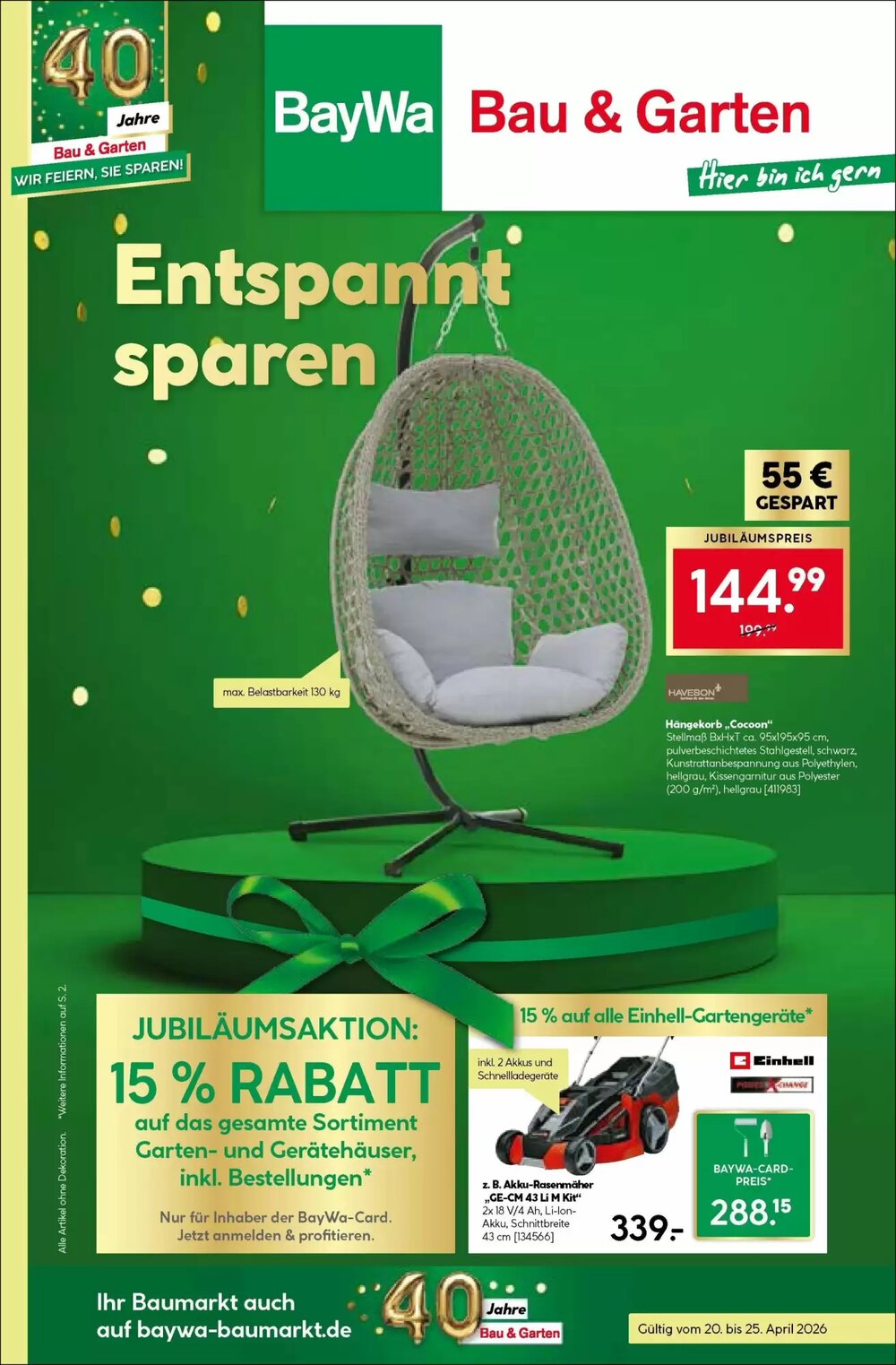 BayWa Prospekt (ab 20.04.2026) zum Blättern - Seite 1