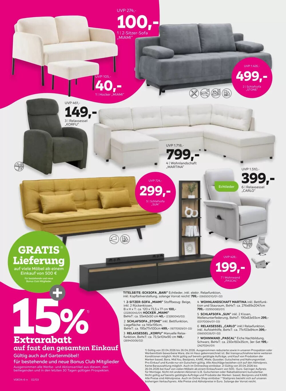 Mömax Prospekt (ab 20.04.2026) zum Blättern - Seite 2