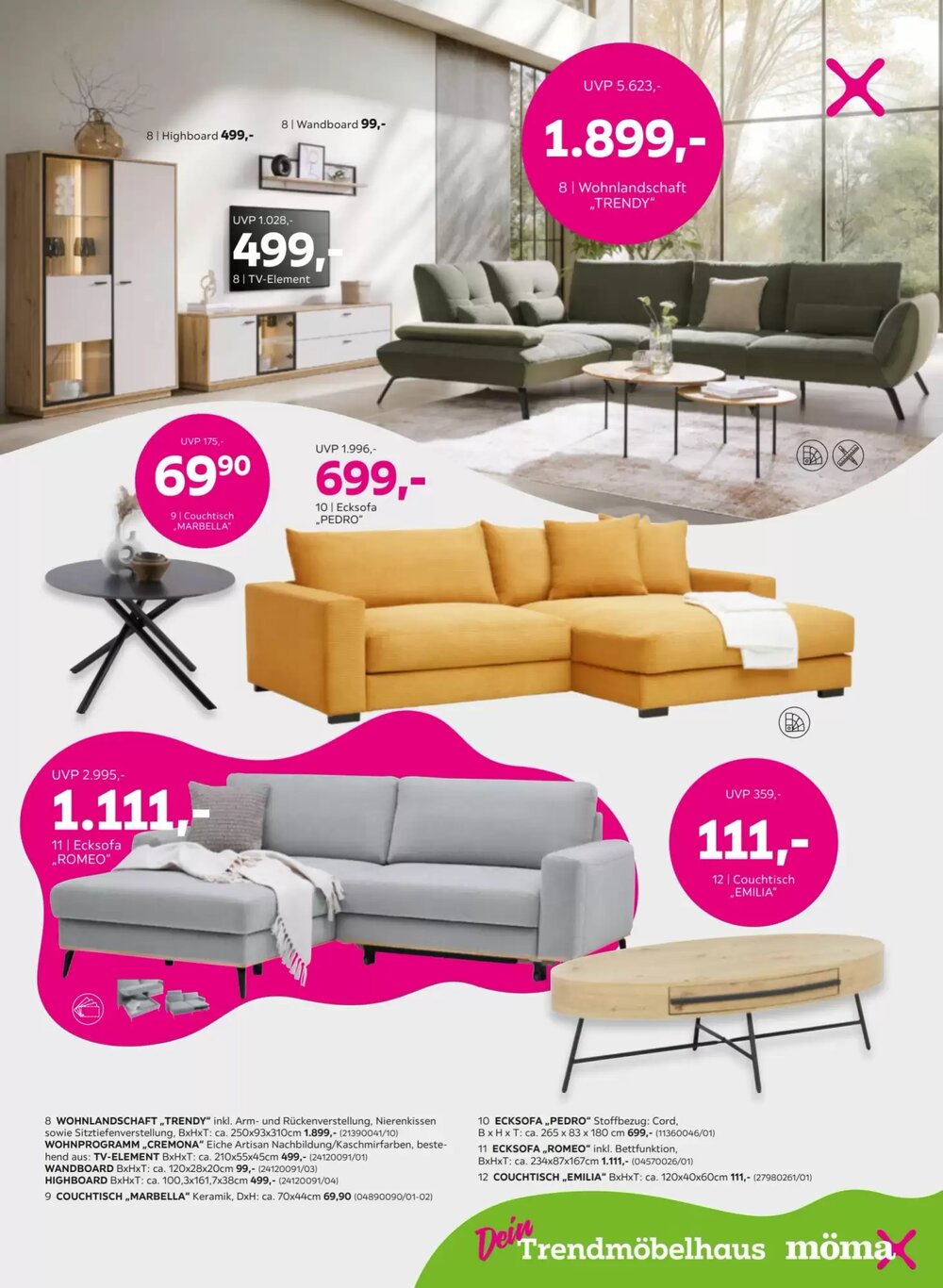 Mömax Prospekt (ab 20.04.2026) zum Blättern - Seite 3