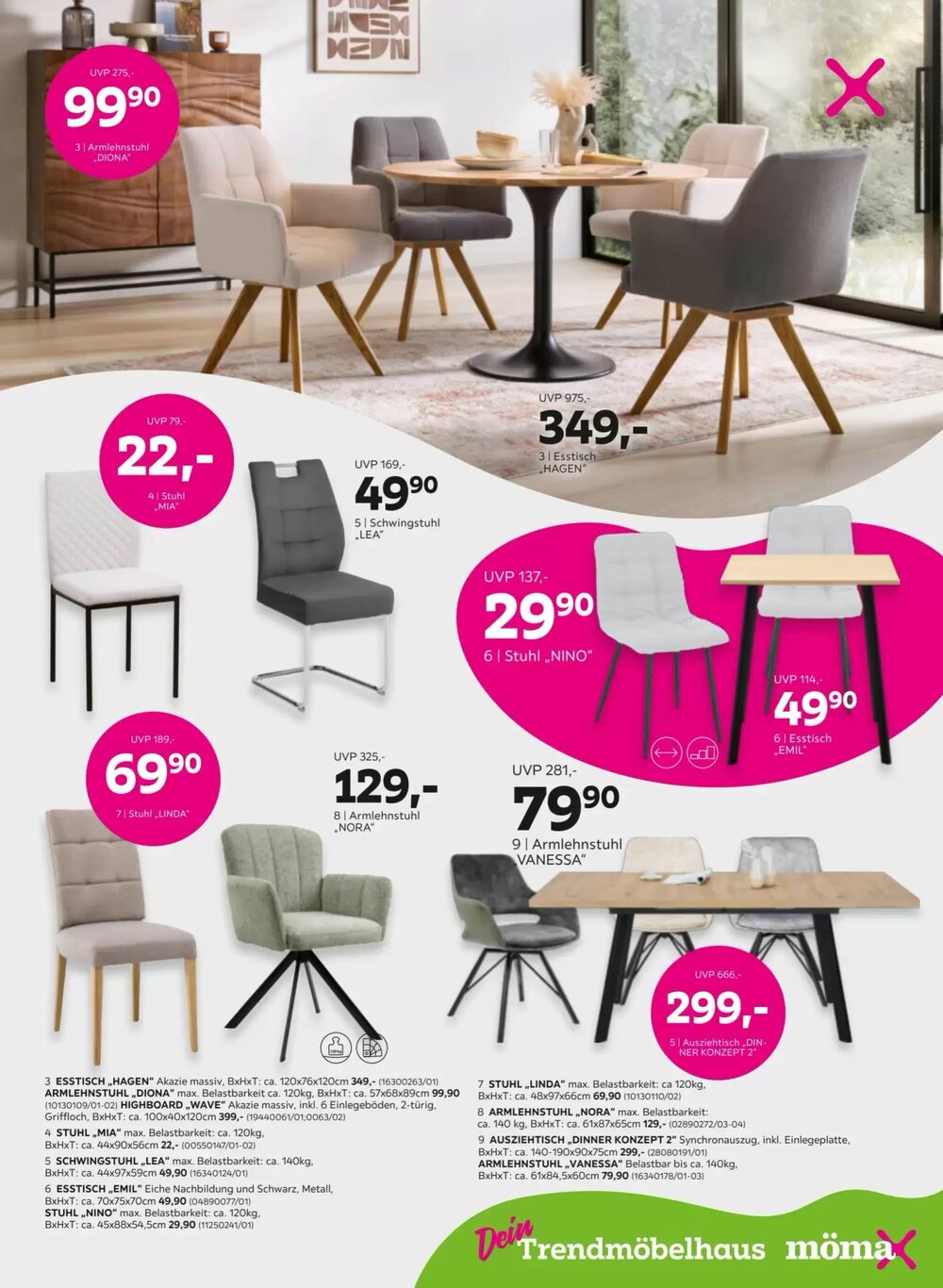 Mömax Prospekt (ab 20.04.2026) zum Blättern - Seite 9