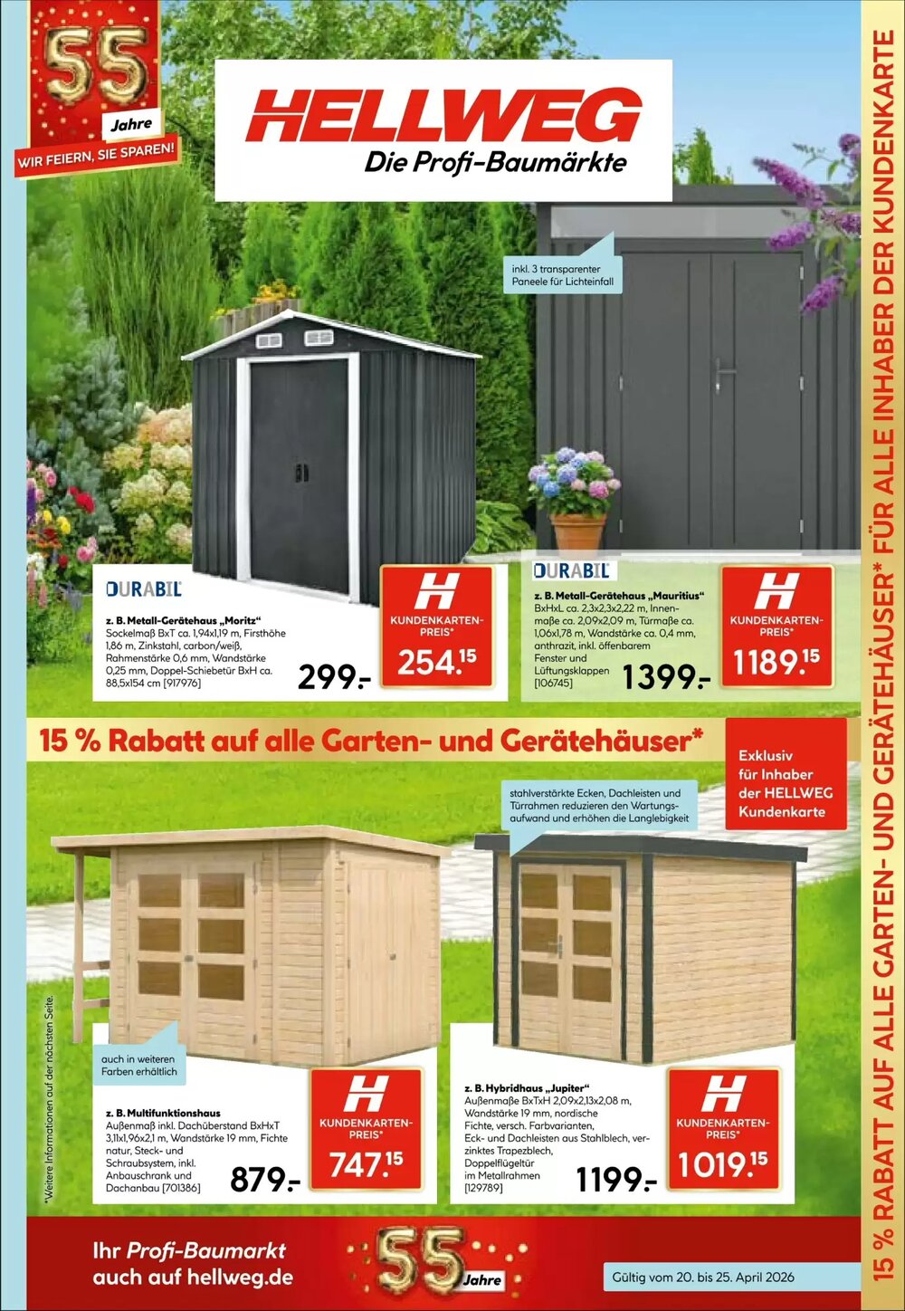 Hellweg Prospekt (ab 20.04.2026) zum Blättern - Seite 9