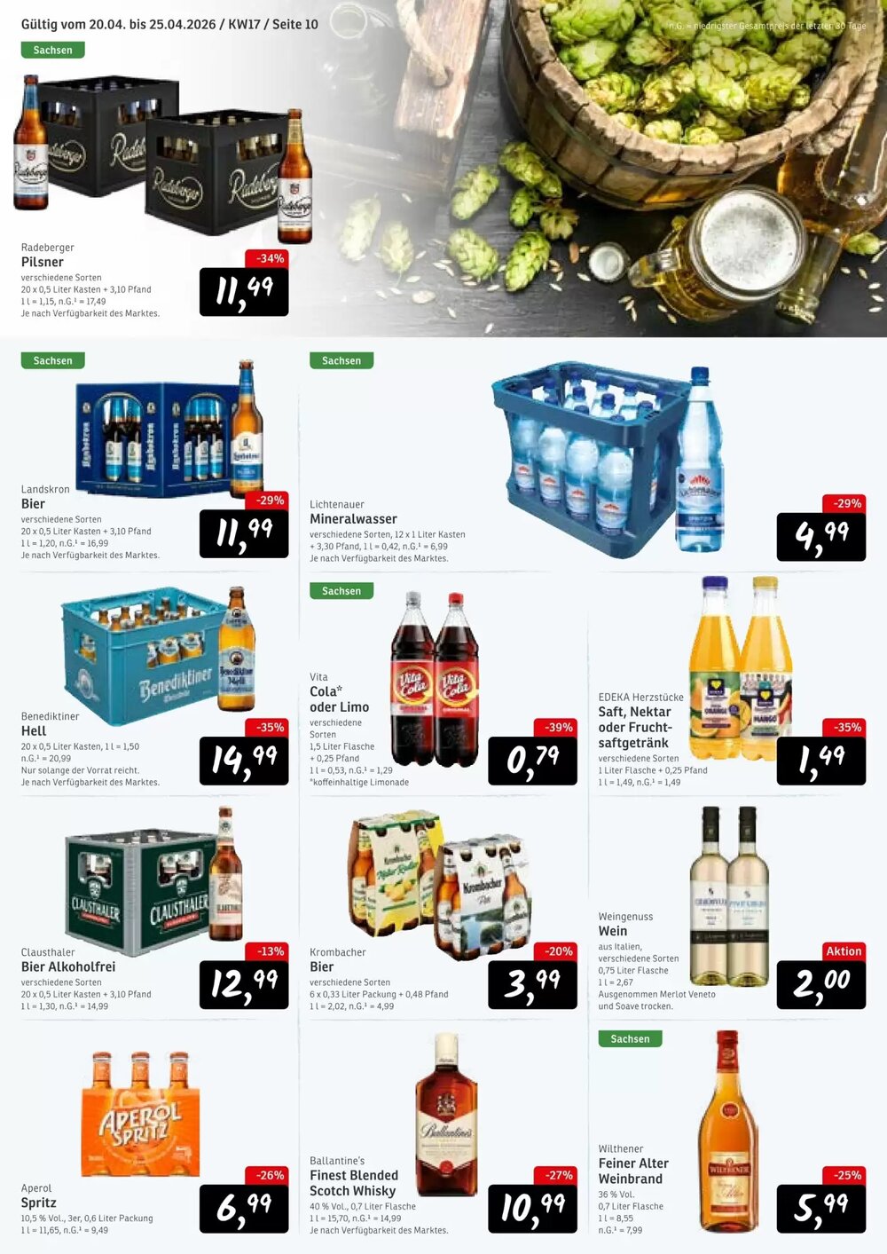 KONSUM Prospekt (ab 20.04.2026) zum Blättern - Seite 10