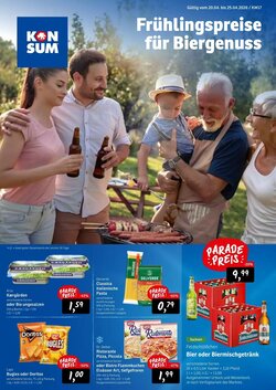 KONSUM Prospekt (ab 20.04.2026) zum Blättern