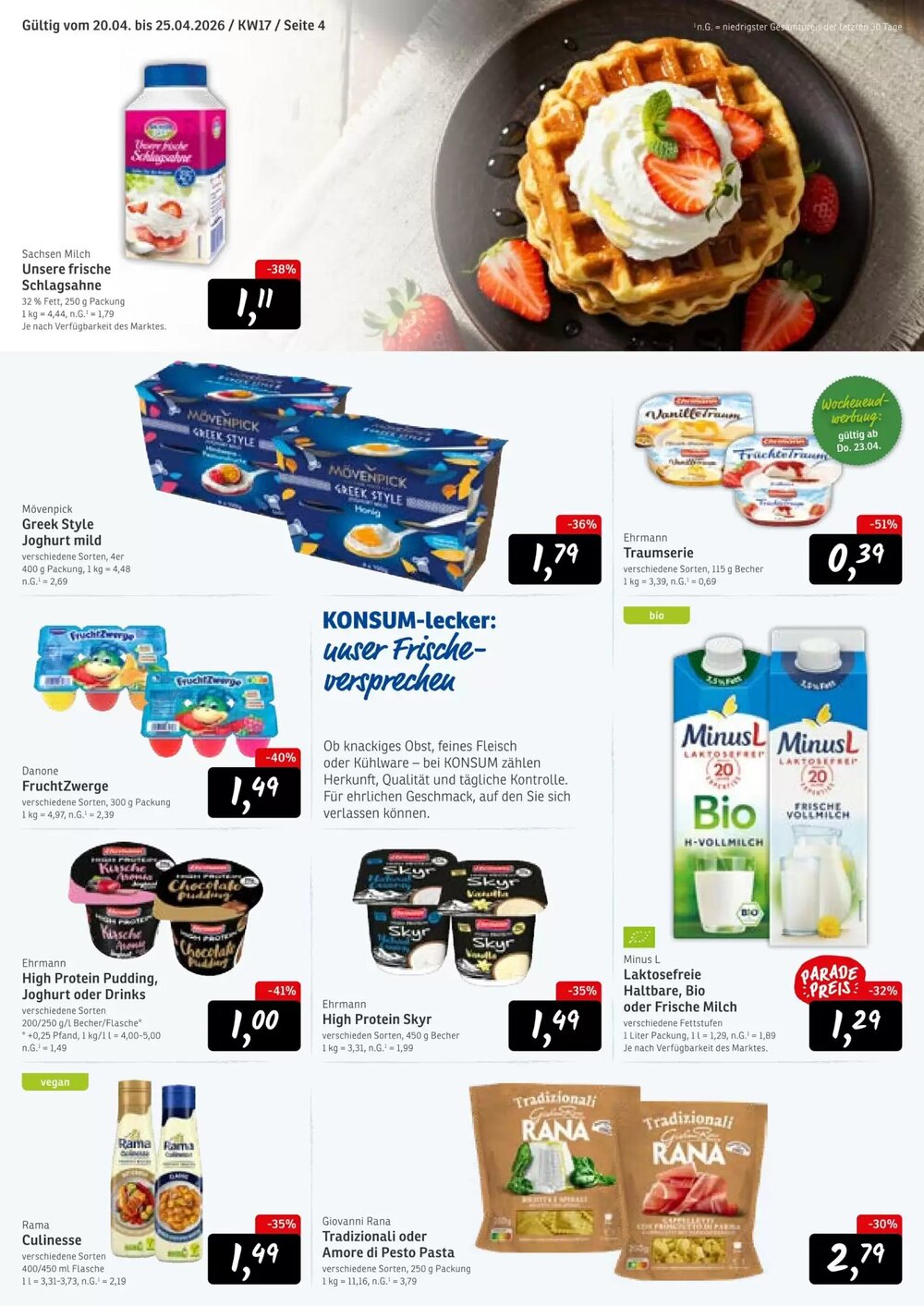 KONSUM Prospekt (ab 20.04.2026) zum Blättern - Seite 4