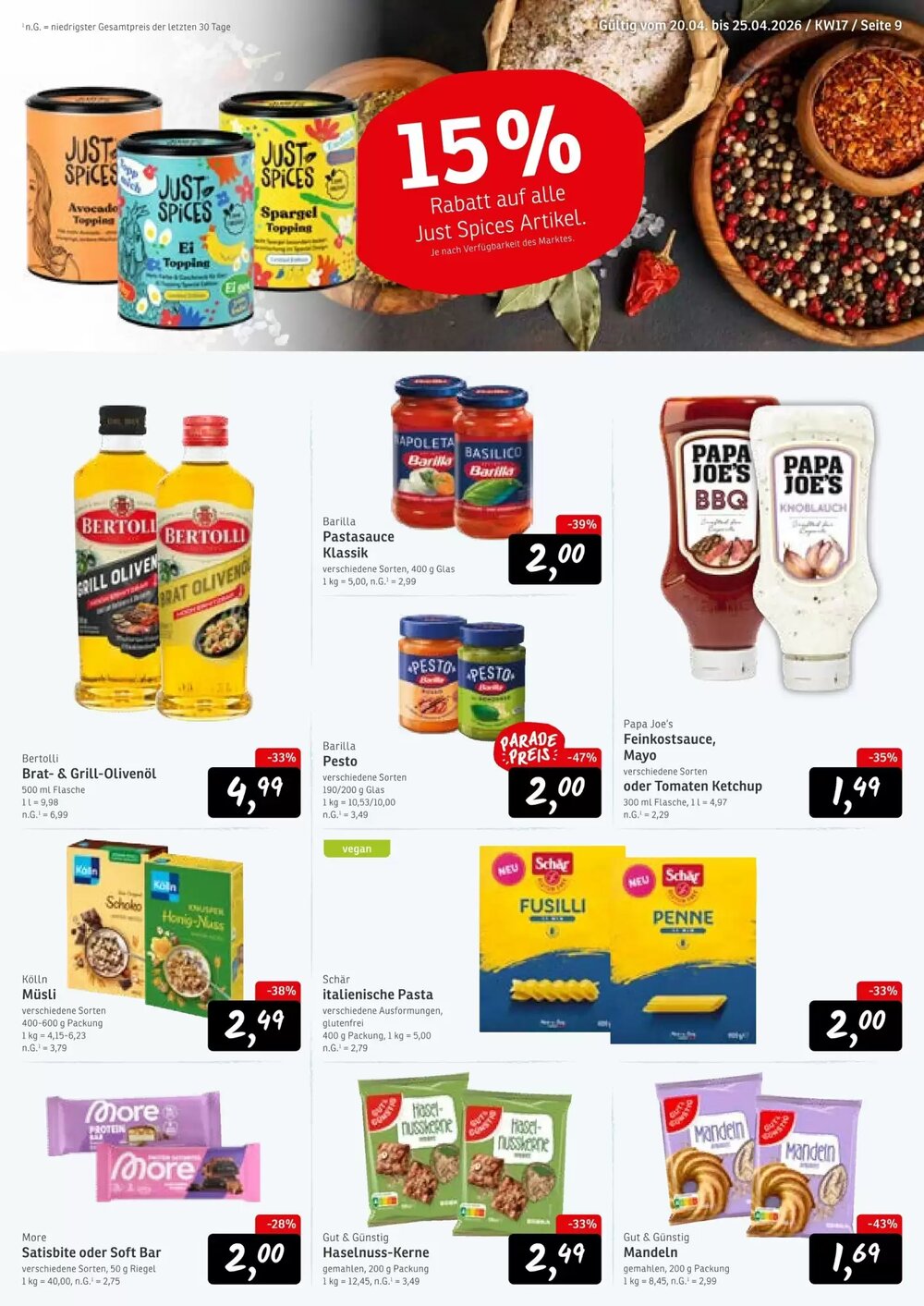 KONSUM Prospekt (ab 20.04.2026) zum Blättern - Seite 9