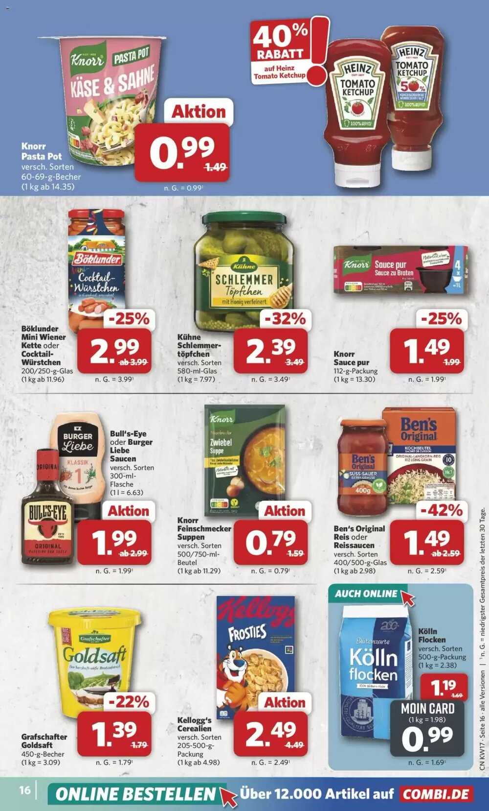 Combi Prospekt (ab 20.04.2026) zum Blättern - Seite 18