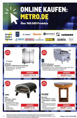 METRO Prospekt (ab 20.04.2026) zum Blättern