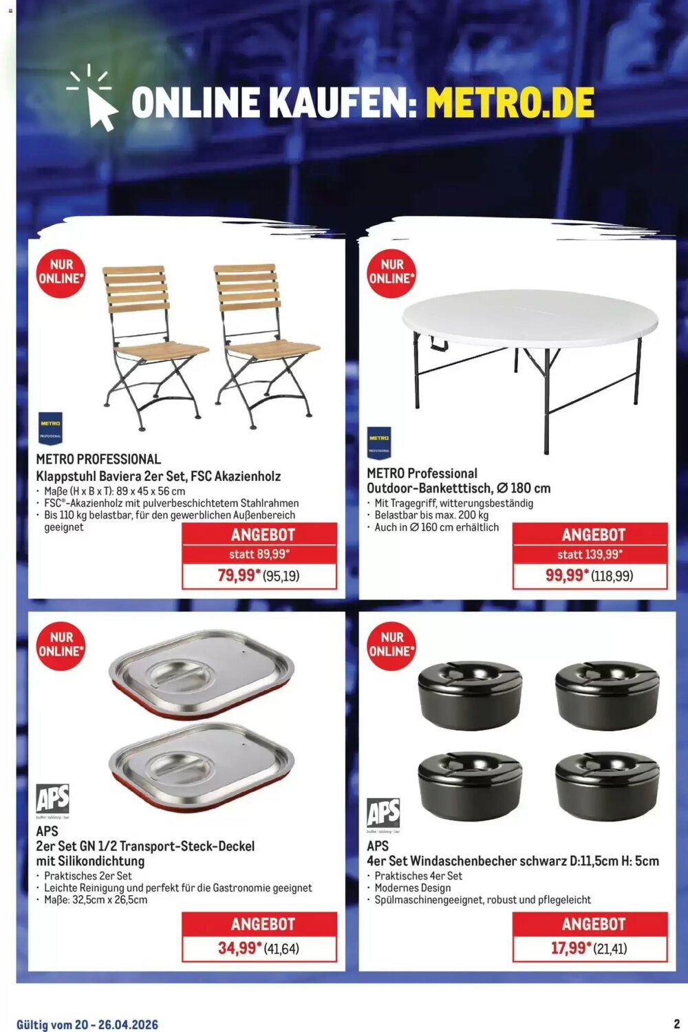 METRO Prospekt (ab 20.04.2026) zum Blättern - Seite 2