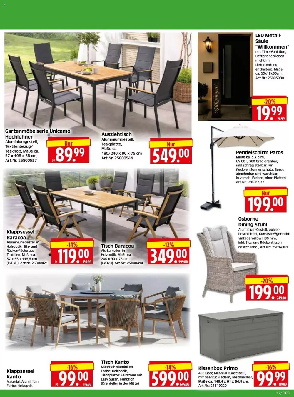 Herkules Baumarkt Prospekt (ab 20.04.2026) zum Blättern - Seite 8