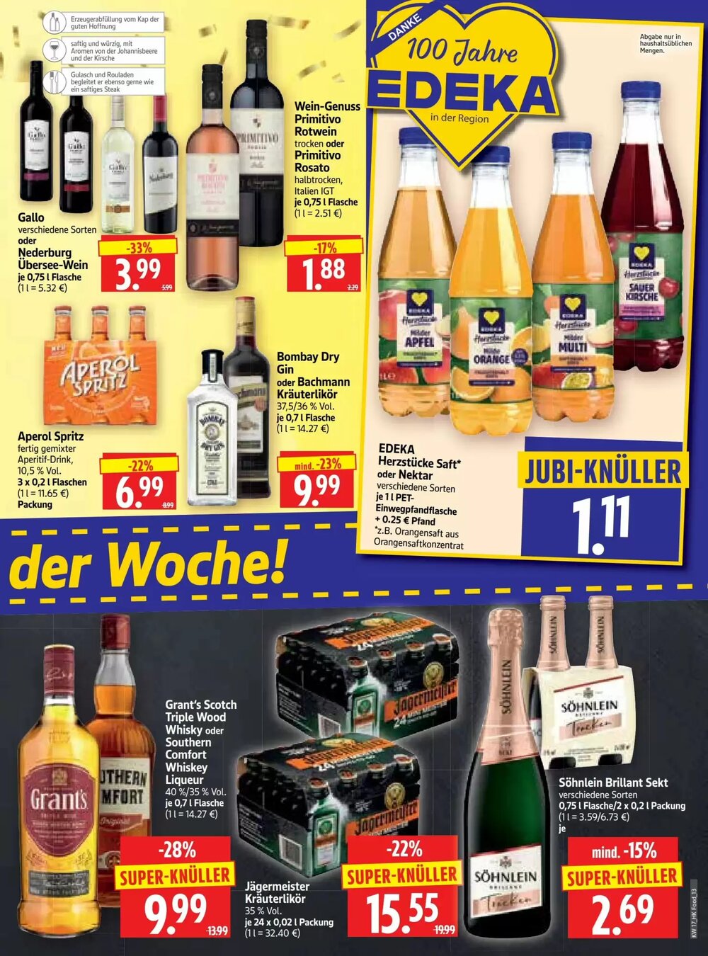 Edeka Herkules Prospekt (ab 20.04.2026) zum Blättern - Seite 13