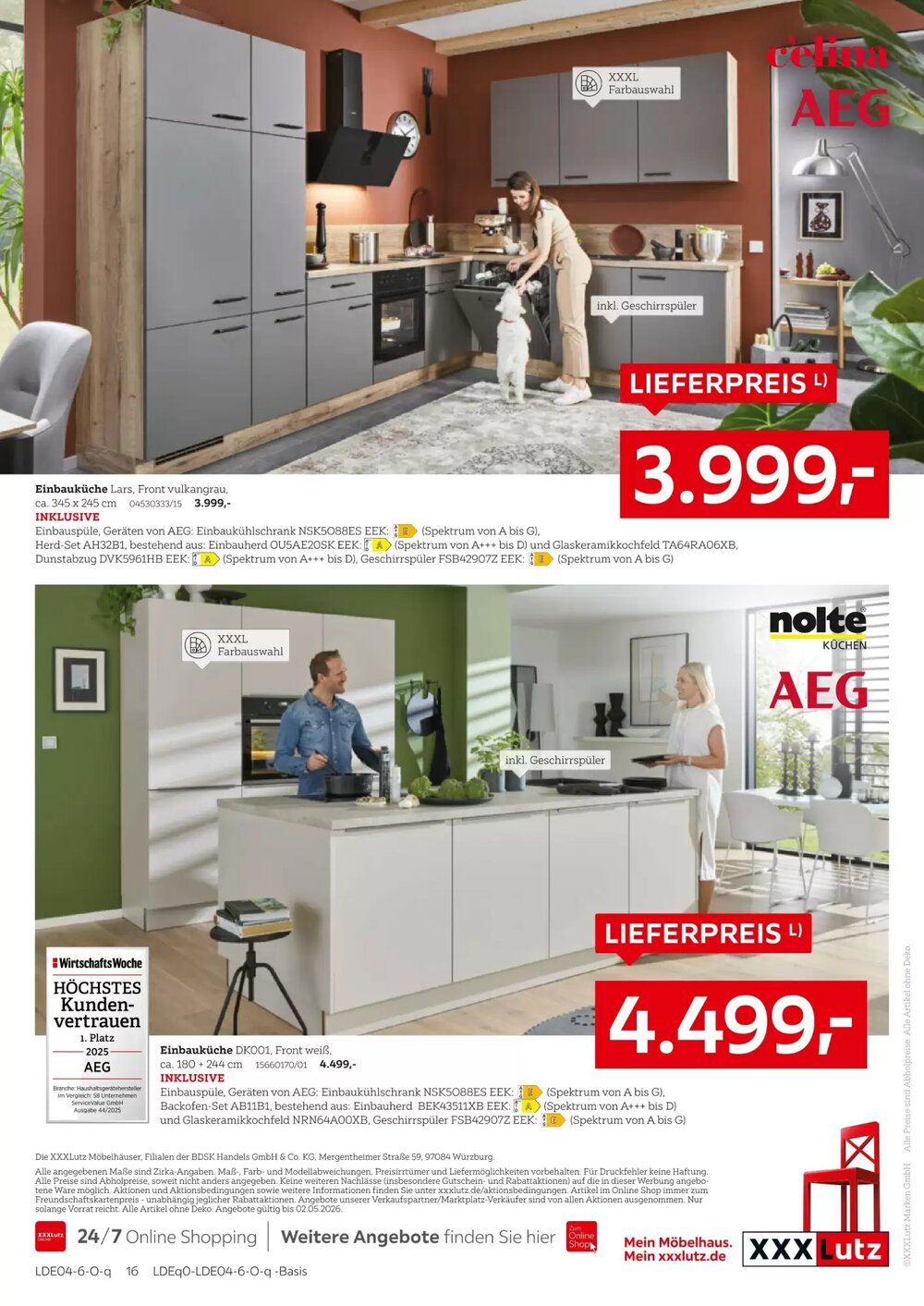 XXXLutz Prospekt (ab 20.04.2026) zum Blättern - Seite 16