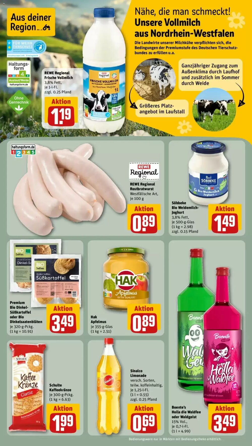 REWE Kaufpark Prospekt (ab 20.04.2026) zum Blättern - Seite 21